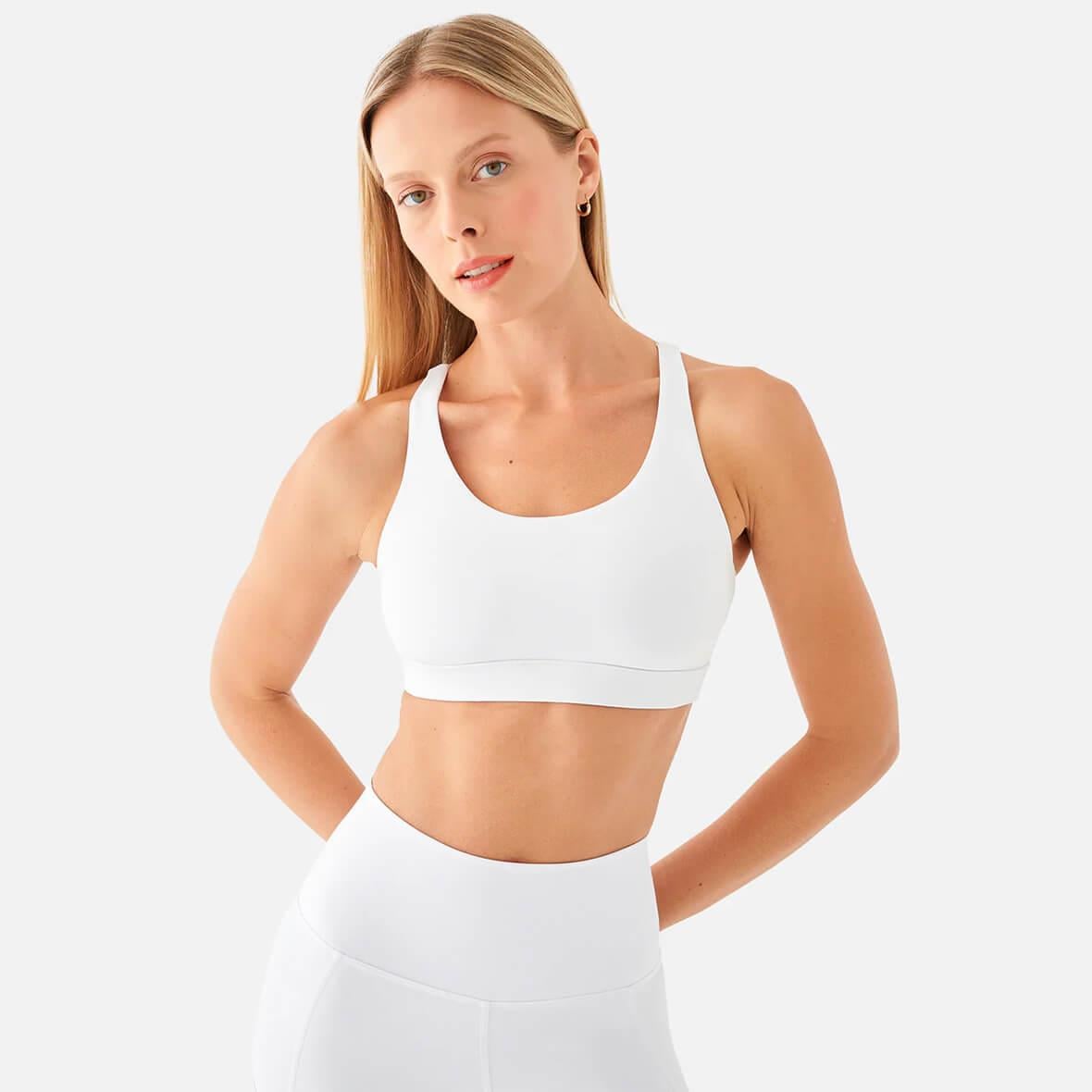 Superstacy Stella Kadın Spor Bra - Beyaz
