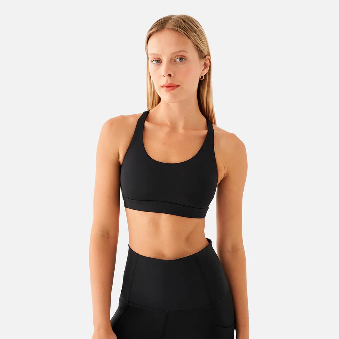 Superstacy Stella Kadın Spor Bra - Siyah