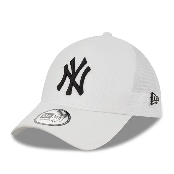 New Era Şapka - League Essential 9FORTY AF Trucker New York Yankees Whi