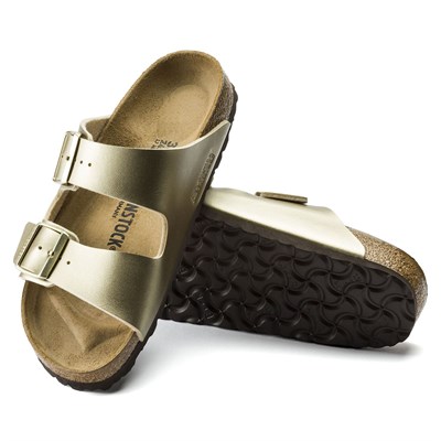 Birkenstock Arizona Bayan Terlik & Sandalet - Gold