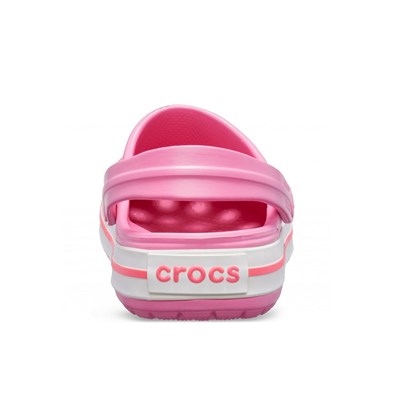 Crocs Crocband Bayan Terlik & Sandalet - Pink Lemonade/White (Pembe Limonata/Beyaz)