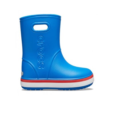 Crocs Crocband Rain Boot K Çocuk Yağmur Çizmesi - Bright Cobalt/Flame