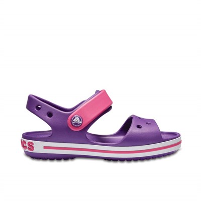 Crocs Crocband Sandal Kids Çocuk Terlik & Sandalet - Amethyst/Paradise Pink (Ametist/Cennet Pembe)