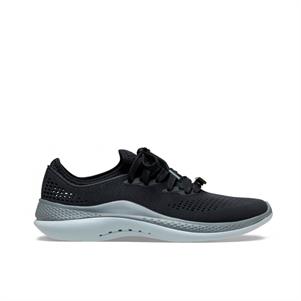 Crocs LiteRide 360 Pacer Bayan Sneaker - Siyah / Gri