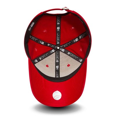 New Era Şapka - 9FORTY League Basic New York Yankees Scarlet/Optic White