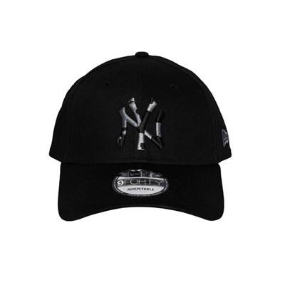 New Era Şapka - Camo Infill 9FORTY New York Yankees Black