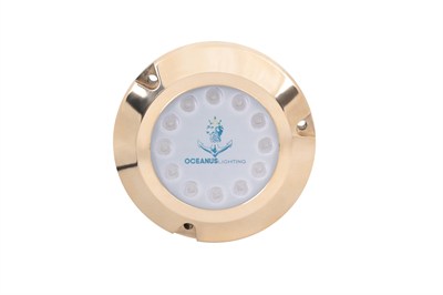 12 LED Su Altı Aydınlatma Lambası (Bronz RF7)