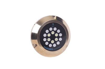 18 LED Su Altı Aydınlatma Lambası (Bronz RF-7)