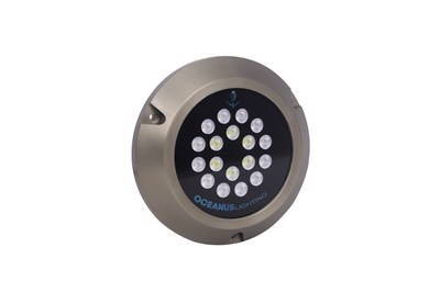18 LED Su Altı Aydınlatma Lambası Çift Renk (Alüminyum)