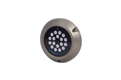 18 LED Su Altı Aydınlatma Lambası Çift Renk (Alüminyum)