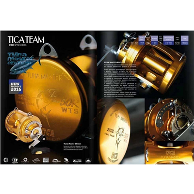 30R/WTS 2 Speed Golden Series Reel