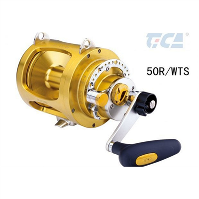 50R/WTS 2 Speed Golden Series Reel