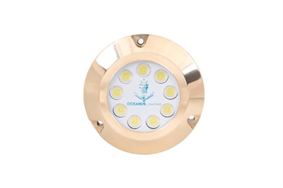 9 LED Su Altı Aydınlatma Lambası (Bronz RF7)