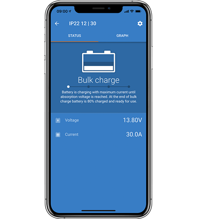 Blue Smart IP22 Battery Charger 12V/30Ah 3 Çıkışlı
