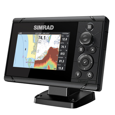Cruise-5 83/200kHz Balık Bulucu+Gps+Chartplotter Ekran