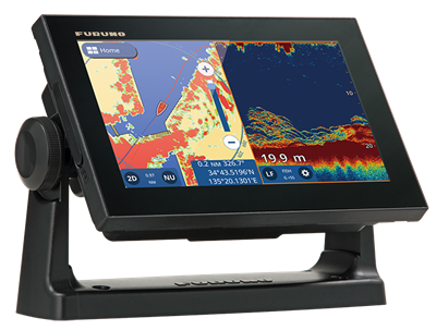 GP-1971F GPS/Chartplotter/Chirp Fishfinder Ekran