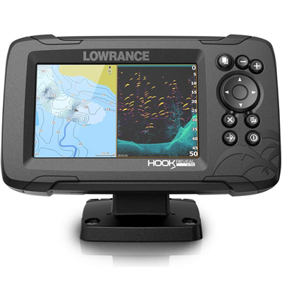 Hook Reveal 5 50/200 HDI Chirp Balık Bulucu+Gps+Chartplotter Ekran
