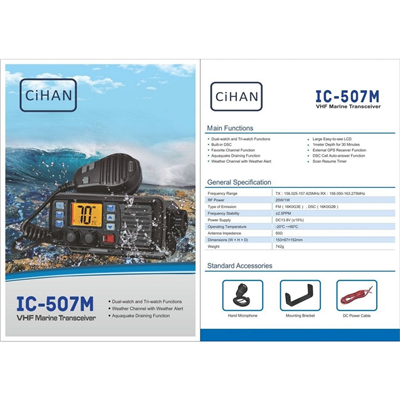 IC-507m VHF Marin Telsiz