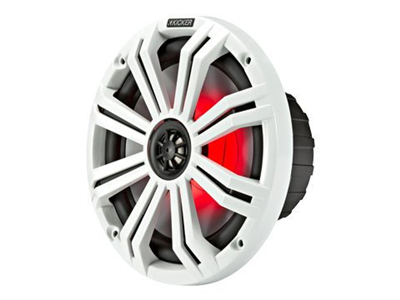 KM84L Led Aydınlatmalı Marin Hoparlör (Ø 200mm)
