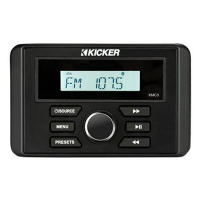 KMC3 Marine Gauge-Style Media Centre