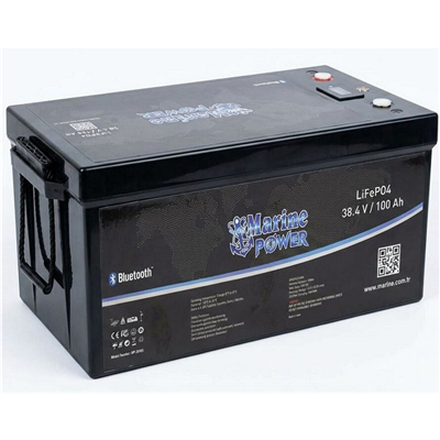 Lityum LiFePO4 36V/100Ah Akü (Bluetooth+Monitör)