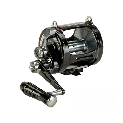 Monster Game PE20 II-Speed Black/Gray Trolling Reel