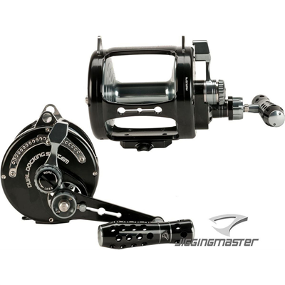 Monster Game PE20 II-Speed Black/Gray Trolling Reel