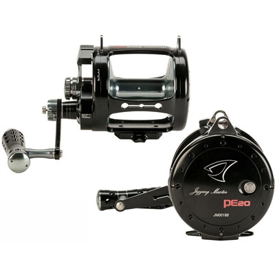 Monster Game PE20 II-Speed Black/Gray Trolling Reel