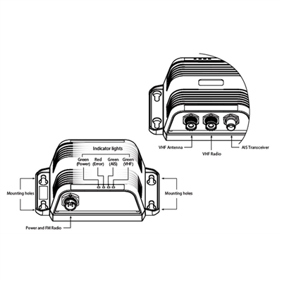 NSPL-500 AİS/VHF Anten Ayırıcı