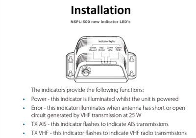 NSPL-500 AİS/VHF Anten Ayırıcı