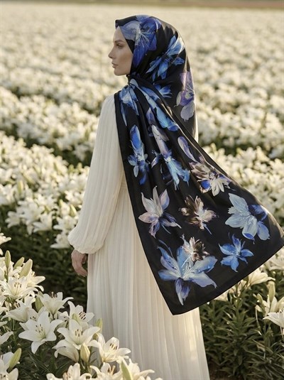 FLORIA %100 İPEK ŞAL