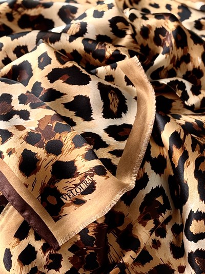LEOPAR %100 İPEK FULAR