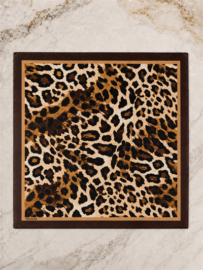 LEOPAR %100 İPEK FULAR