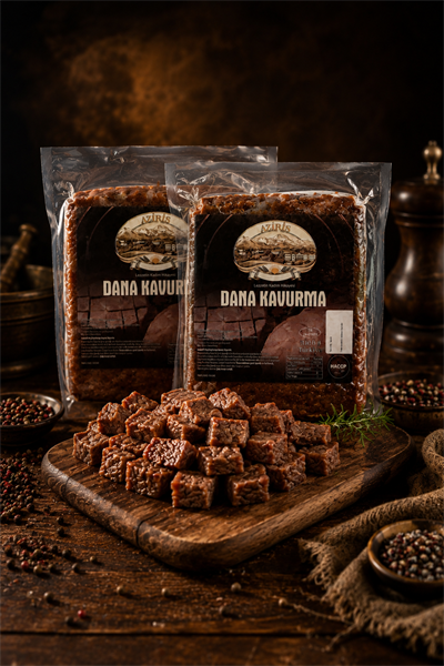 Vakumlu Dilim Dana Kavurma 300 gr Paketli Katkısız Lezzet Koruyucusuz