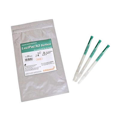 KIKKOMAN LuciPac A3 ATP+ADP+AMP Yüzey Hijyen İzleme Test Kiti (100Adet/Paket)