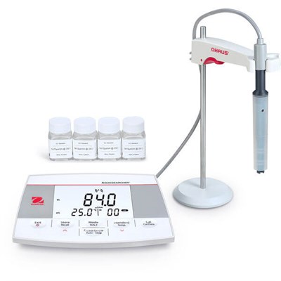 OHAUS AQUASEARCHER AB23EC-F Masaüstü İletkenlik Ölçer Seti STCON3 Elektrodu İçerir