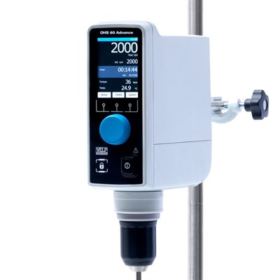 VELP OHS 60 Advance Mekanik Karıştırıcı 2.000rpm 40litre 60Ncm 50.000mPas