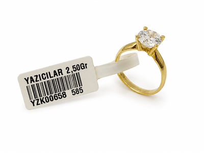 Yazıcılar 14 Ayar Altın Şehzade Zarafeti Yüzük  2,50 GR ( 658)