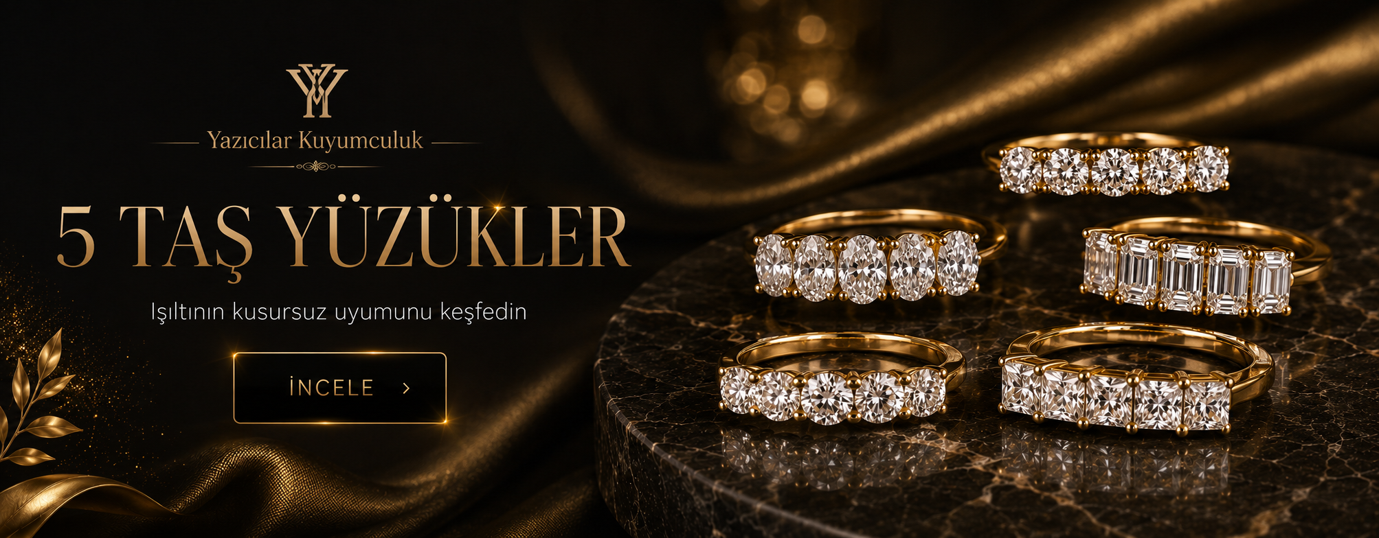 5 Taş Yüzükler 