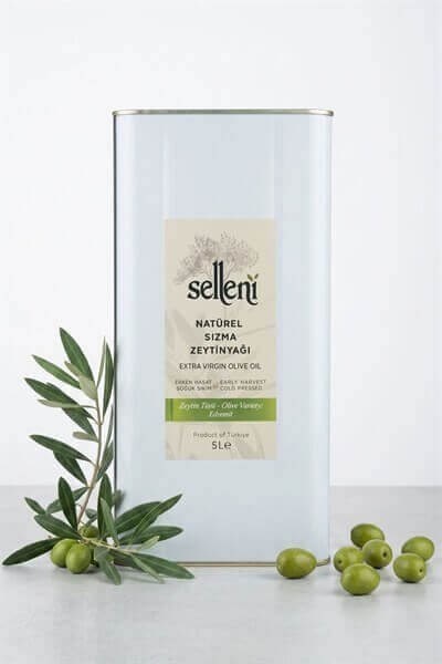 Selleni Erken Hasat Soğuk Sıkım Edremit 5 L