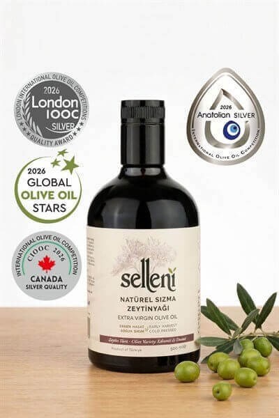 Selleni Erken Hasat Soğuk Sıkım Edremit & Domat Blend 500 ml