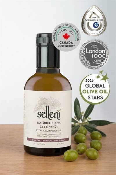 Selleni Erken Hasat Soğuk Sıkım Edremit & Domat Blend 250 ml
