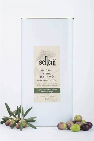 Selleni Olgun Hasat Soğuk Sıkım Edremit & Trilye 5 L