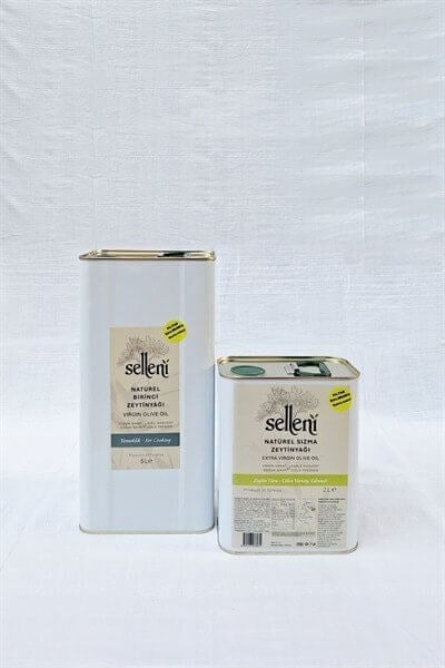 Selleni Soğuk Sıkım Zeytinyağı / İkili Set (2+5 L)