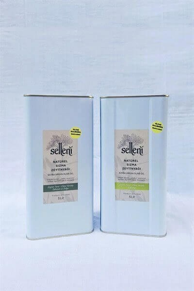 Selleni Soğuk Sıkım Zeytinyağı / İkili Set (5+5 L)