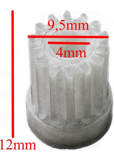 Arnica Master 170V Blender Seti Çırpma Topu Adaptörü Demir Mil Dişlisi (Çırpıcı Topu Dişli Kutusunda)