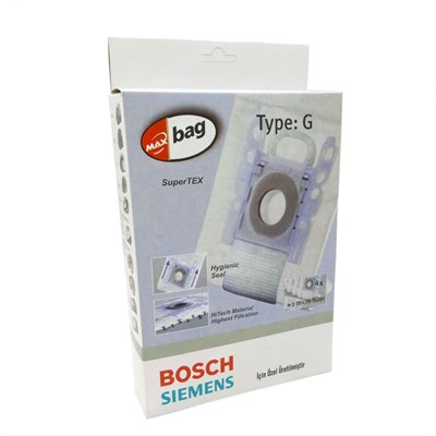 Bosch Uyumlu BSA 61000 - 61922 Logo Elektrikli Süpürge Kutulu Toz Torbası