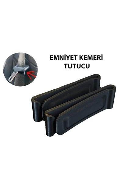 Doğan SL Emniyet Kemeri Sabitleme Aparatı-Emniyet Kemeri Tutucu (5 adet)