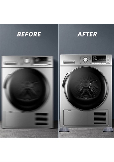 Electrolux Gürültü Engelleyici Ve Kaymaz Titreşim Önleyici Kauçuk Ayak Pedleri Çamaşır Makinesi Stoper