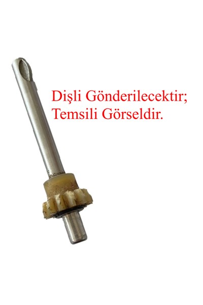 Fakir SMS 1011 Blender Hazne Kapağı Küçük Mil Dişlisi - Uzun Mile Takılan